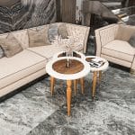 تربيزه ثلاثي لورا