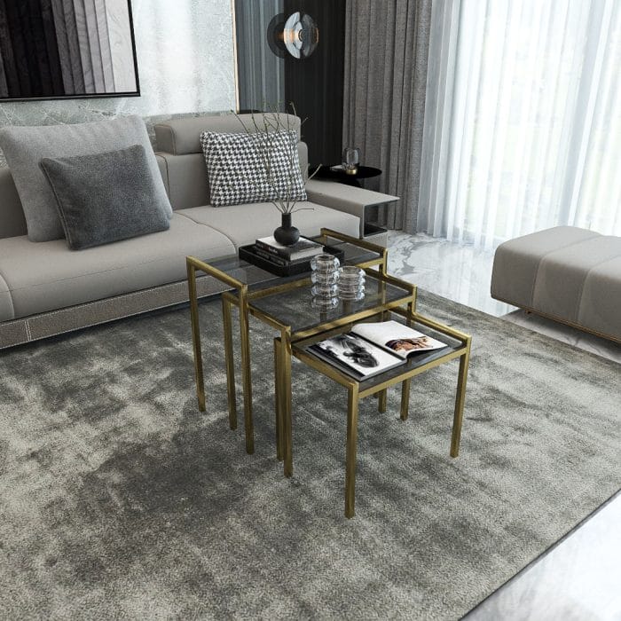 ⁦تربيزة متداخلة عدل⁩ - الصورة ⁦2⁩